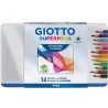 Giotto Matite Colorate FILA GIOTTO Supermina 12 Colori in Astuccio ...