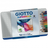 Giotto Matite Colorate FILA GIOTTO Supermina 12 Colori in Astuccio ...