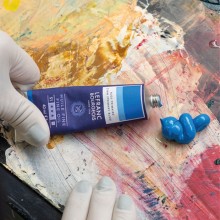 Set per Pittura Ad Olio 5 colori fine a Base Olio LEFRANC&BOURGEOIS + medium arte