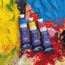 Set per Pittura Ad Olio 5 colori fine a Base Olio LEFRANC&BOURGEOIS + medium arte