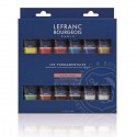 Set 12 colori acrilici LEFRANC&BOURGE da 20 ml pittura arte acrilico fine