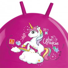 Palla Canguro Per Saltare Rimbalzante Unicorno rosa  Bambine Interno Esterno