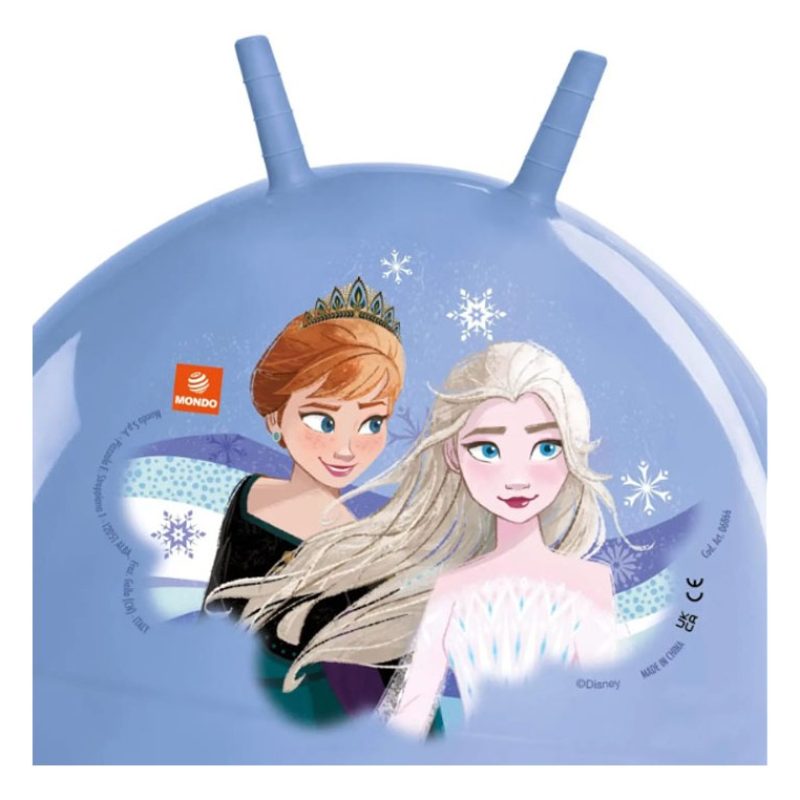 Mondo Palla Canguro Per Saltare Rimbalzante Frozen Elsa Anna Bambin...