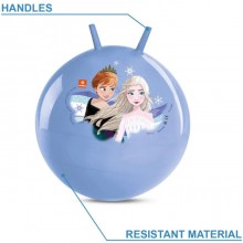 Palla Canguro Per Saltare Rimbalzante Frozen Elsa Anna Bambine Interno Esterno