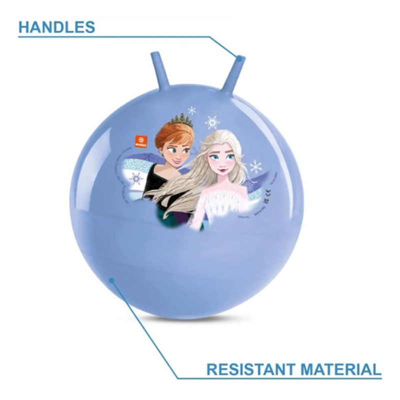 Mondo Palla Canguro Per Saltare Rimbalzante Frozen Elsa Anna Bambin...