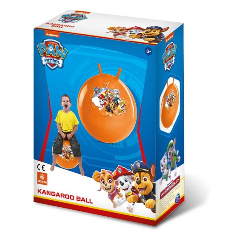 Mondo Palla Canguro Per Saltare Rimbalzante Paw Patrol bambini 3+ I...