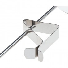 Termometro per alimenti 0-300°C acciaio inox per barbecue arrosto carne pesce