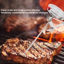 Termometro per alimenti 0-300°C acciaio inox per barbecue arrosto carne pesce