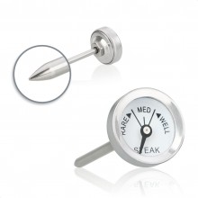 Termometro per carne in acciaio inox cucinare a temperatura babercue cucina
