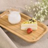 WeHome Vassoio piatto da portata 6 PZ in legno bambù per aperitivo ...