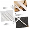 WeHome Set utensili barbecue attrezzi grill in acciaio inox forchet...