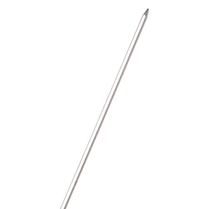 WeHome 8 Spiedi in acciaio inox 38 cm manico in legno barbecue forn...