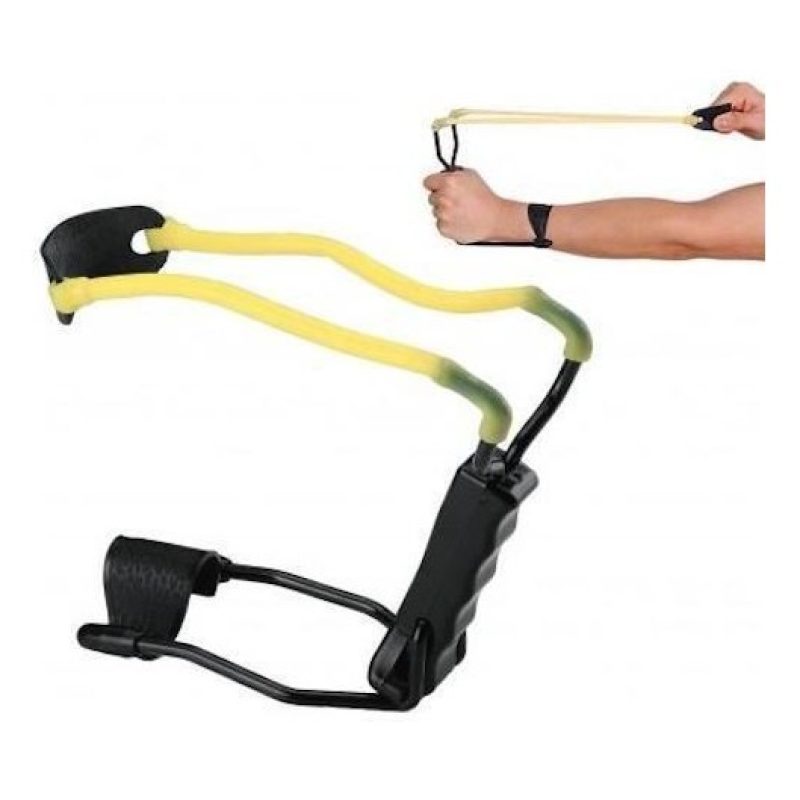 Fionda con appoggio polso PLE reclinabile ed elastico in silicone chirurgico