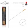 WeHome 8 Spiedi in acciaio inox 38 cm manico in legno barbecue forn...