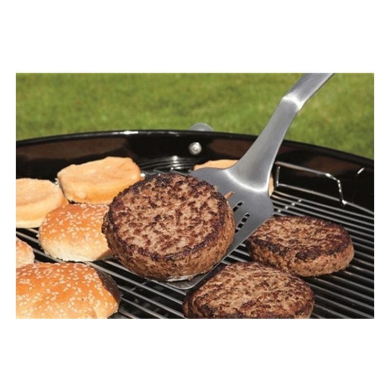 WeHome Set di 3 utensili in acciaio inox per barbecue attrezzi gril...