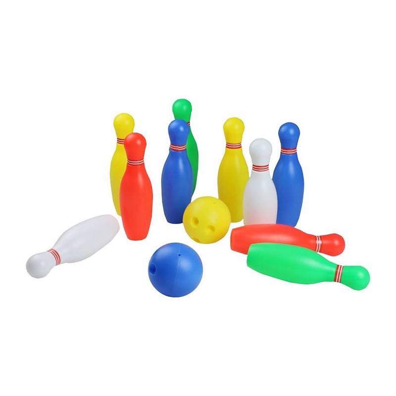 Generico Gioco Bowling Birilli Pallina Palla In Plastica Per Bambin...