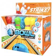 Gioco Bowling Birilli Pallina Palla In Plastica Per Bambini Bimbi Giocattolo 3+
