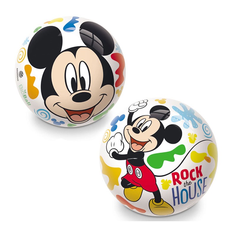 Palla Pallone pallina Gioco per Bambini Mickey Mouse Topolino 23cm Mondo Toys