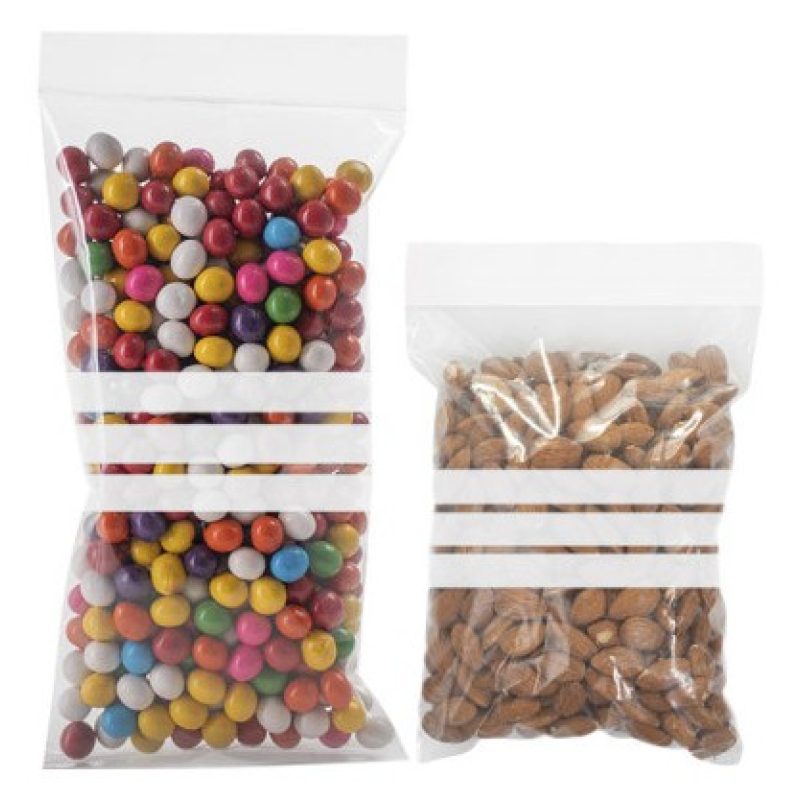Kmt Style 120 buste bustine sacchetto a zip con chiusura per alimen...