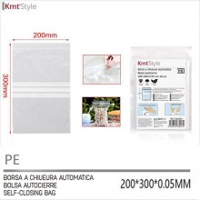 120 buste bustine sacchetto a zip con chiusura per alimenti trasparente 20x30 cm