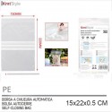 192 buste bustine sacchetto a zip con chiusura per alimenti trasparente 15x22 cm