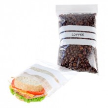 72 buste bustine sacchetto a zip con chiusura per alimenti trasparente 30x40 cm