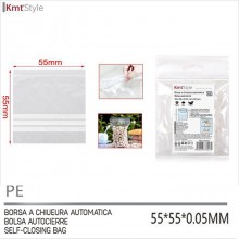 600 buste bustine sacchetto a zip con chiusura per alimenti trasparente 55x55 mm