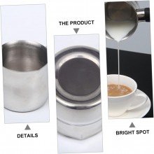 Bricco latte acciaio manico bolli Lattiera Cappuccino pentolino 250/450/650 ml