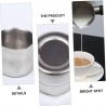 Kmt Style Bricco latte acciaio manico bolli Lattiera Cappuccino pen...