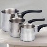 Kmt Style Bricco latte acciaio manico bolli Lattiera Cappuccino pen...