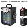 MK2004 Cassa portatile subwoofer radio FM USB bluetooth smartphone speaker 100HZ