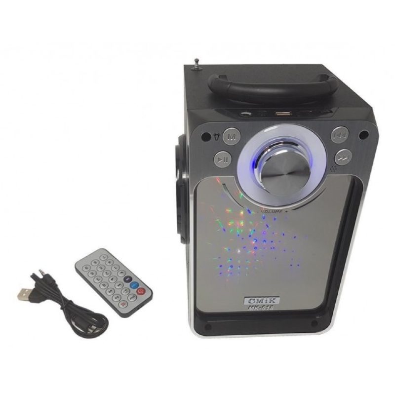 MK2004 Cassa portatile subwoofer radio FM USB bluetooth smartphone speaker 100HZ