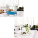 Cilindro in vetro clear diametro 12cm altezza 12cm composizione floreali arredo