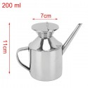 Oliera aceteria dosatore acciaio inox capienza 200 ml /800 ml porta olio aceto