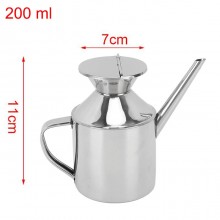 Oliera aceteria dosatore acciaio inox capienza 200 ml /800 ml porta olio aceto