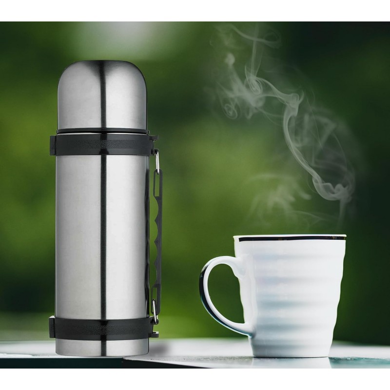 Kmt Style Thermos portatile per bevande calde caraffa termica in ac...