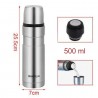 Kmt Style Thermos portatile per bevande calde termica in acciaio se...