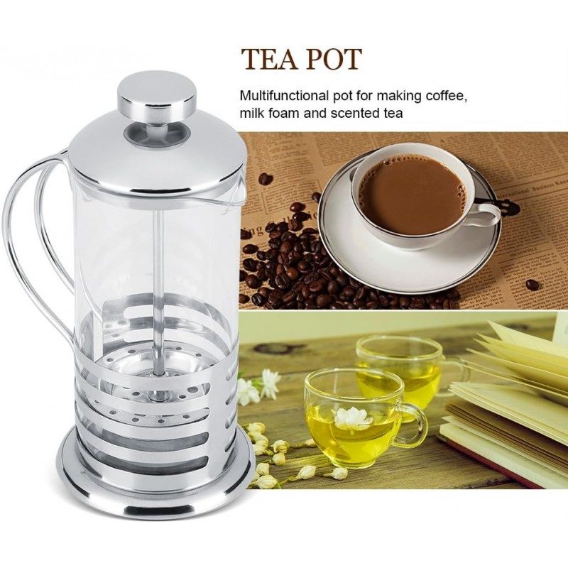 Kmt Style Caffettiera Teiera Pressa Francese Macchina per Caffe Te ...