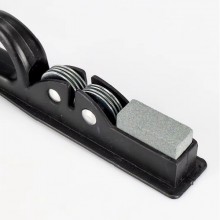 Affila coltelli manuale affilatore professionale 2 in 1 pietra affilacoltelli
