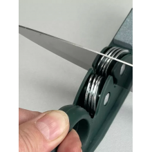Affila coltelli manuale affilatore professionale 2 in 1 pietra affilacoltelli