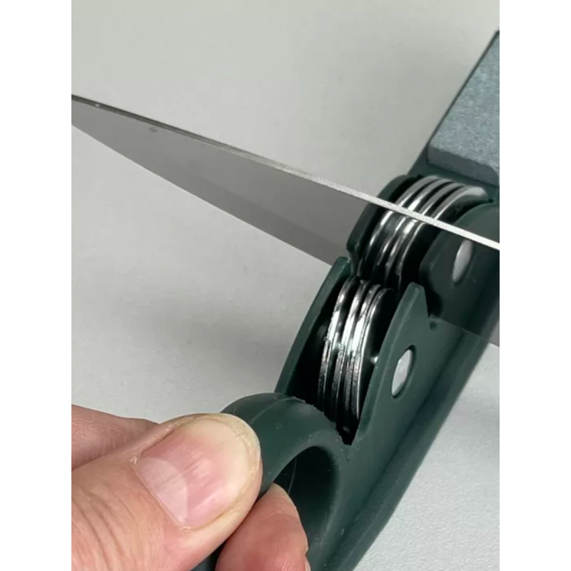 Kmt Style Affila coltelli manuale affilatore professionale 2 in 1 p...