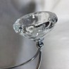 Hongu Candeliere Candelabro Portacandele 4 Candele In Vetro Cristal...