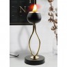 Candeliere Candelabro per Candele Portacandele In metallo dorato 29...