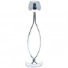Candeliere Candelabro per Candele Portacandele In metallo argento 2...