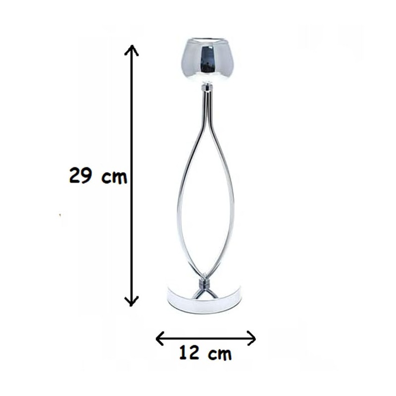 Candeliere Candelabro per Candele Portacandele In metallo argento 2...