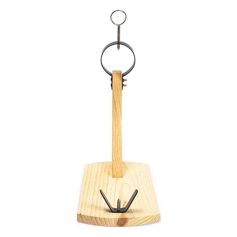 Portaprosciutto Kmt Style Modello Gondola in Legno, 50,5 × 40 × 16,...