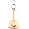 Portaprosciutto Kmt Style Modello Gondola in Legno, 50,5 × 40 × 16,...