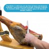 Portaprosciutto Kmt Style Modello Gondola in Legno, 50,5 × 40 × 16,...