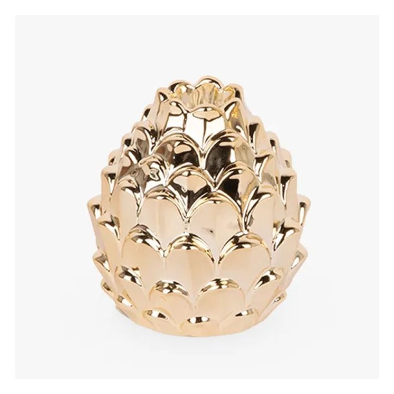 AD Trend Portacandele Candeliere Candelabro pigna Candele In cerami...