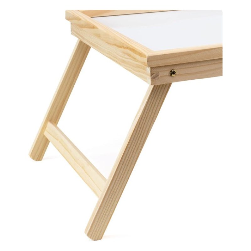La bolata Vassoio da letto pieghevole in legno colazione 50x30 cm t...